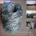 Factory Galvanized & PVC Coated Barbed Wire Price,Low Price